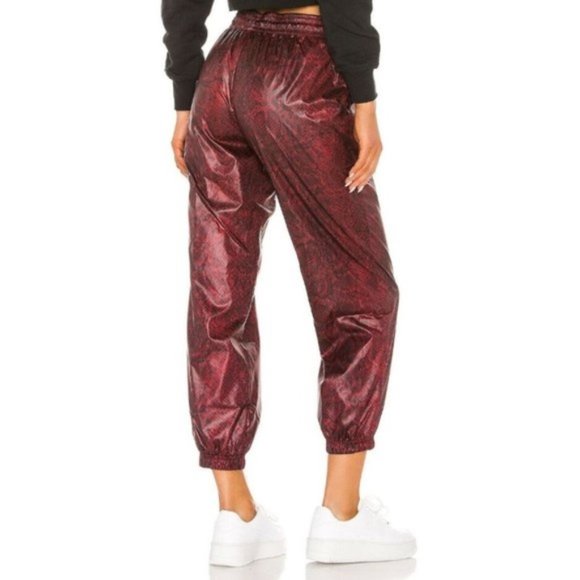 NWT $85 NIKE Women S High Rise Woven Python Snake Print Joggers Pant Sportswear - Picture 7 of 14